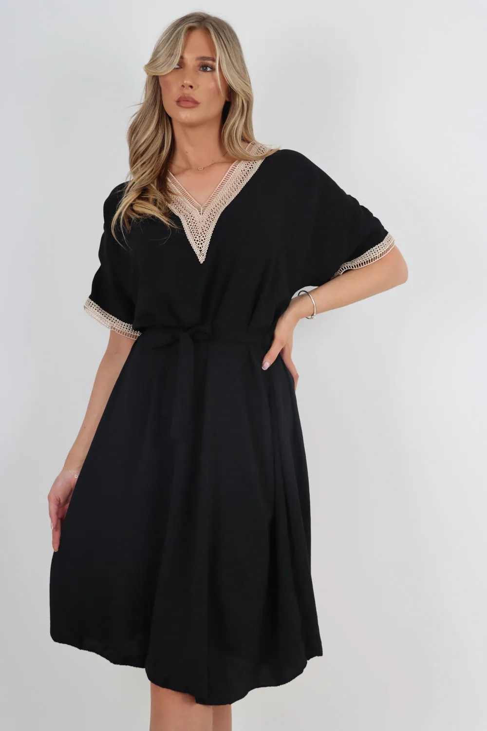 Made In Italy Casual Midi Dress