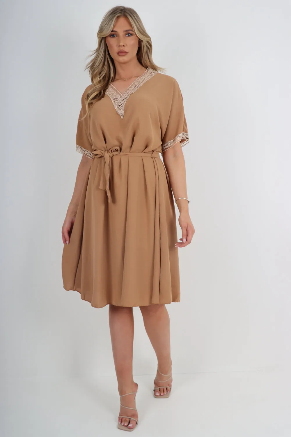 Made In Italy Casual Midi Dress