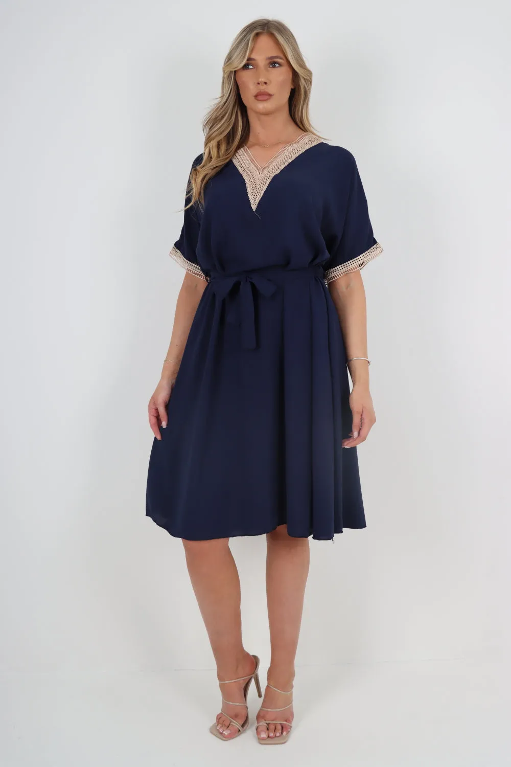 Made In Italy Casual Midi Dress