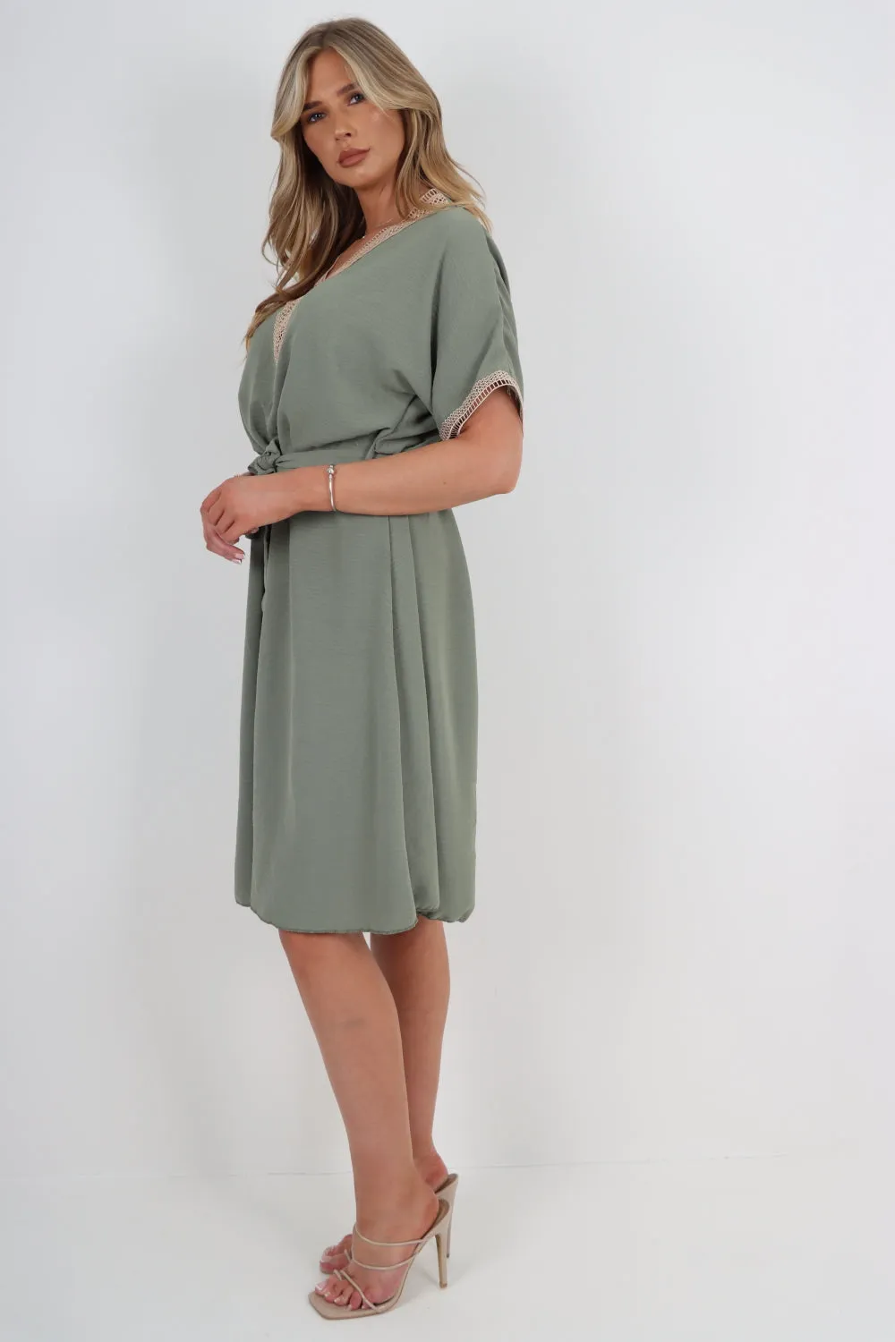 Made In Italy Casual Midi Dress