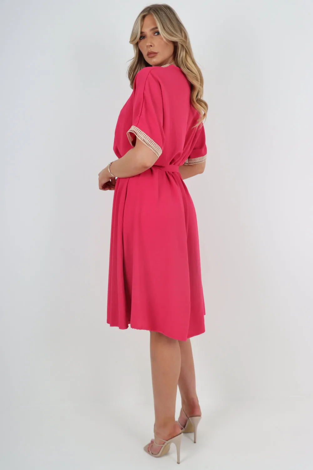 Made In Italy Casual Midi Dress