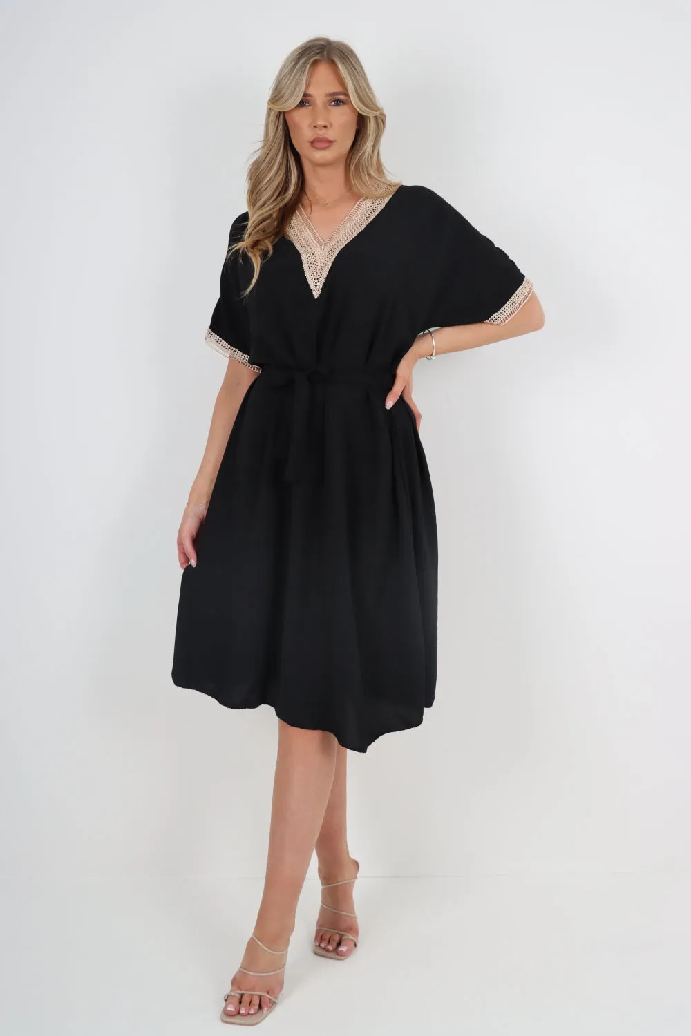 Made In Italy Casual Midi Dress