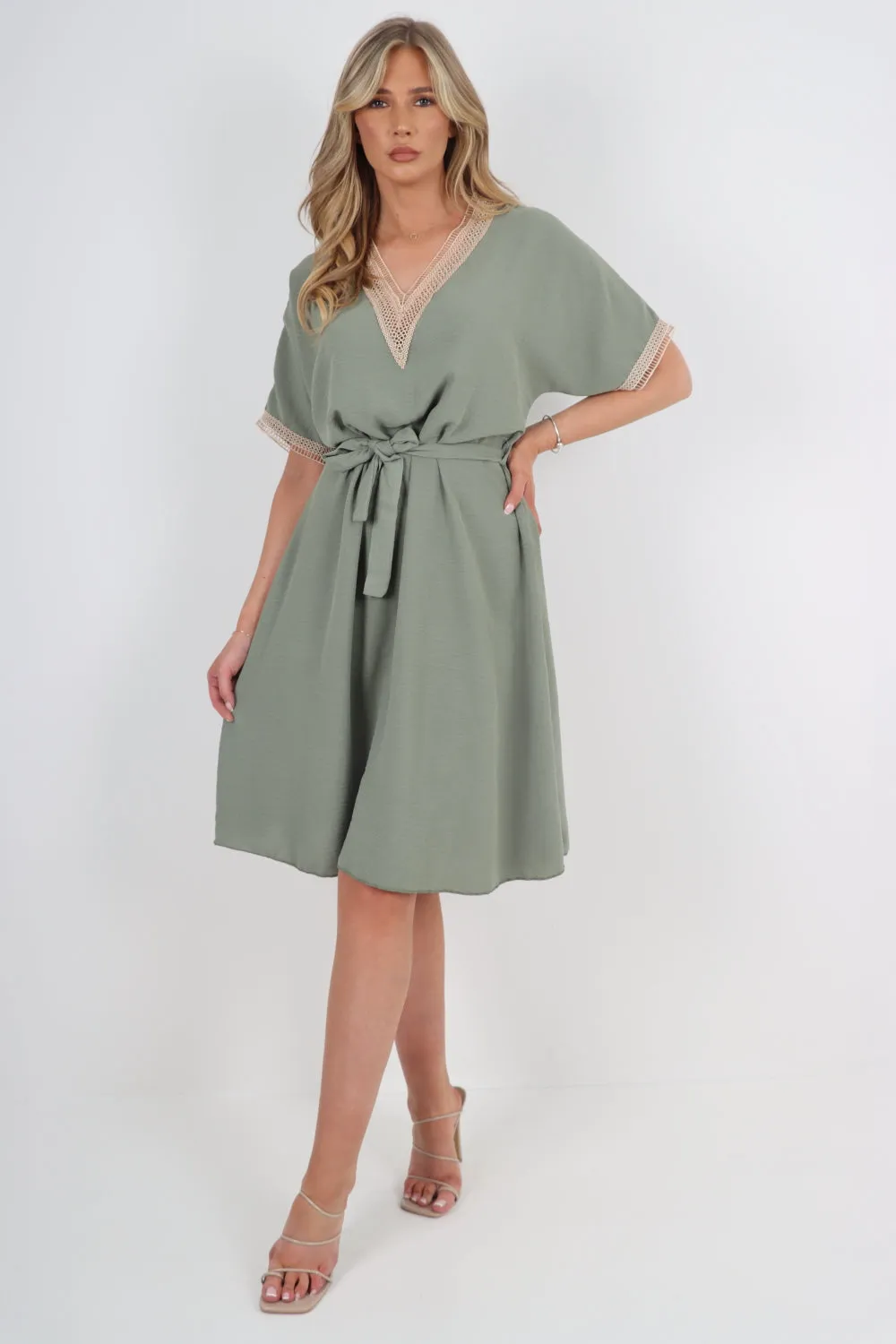 Made In Italy Casual Midi Dress