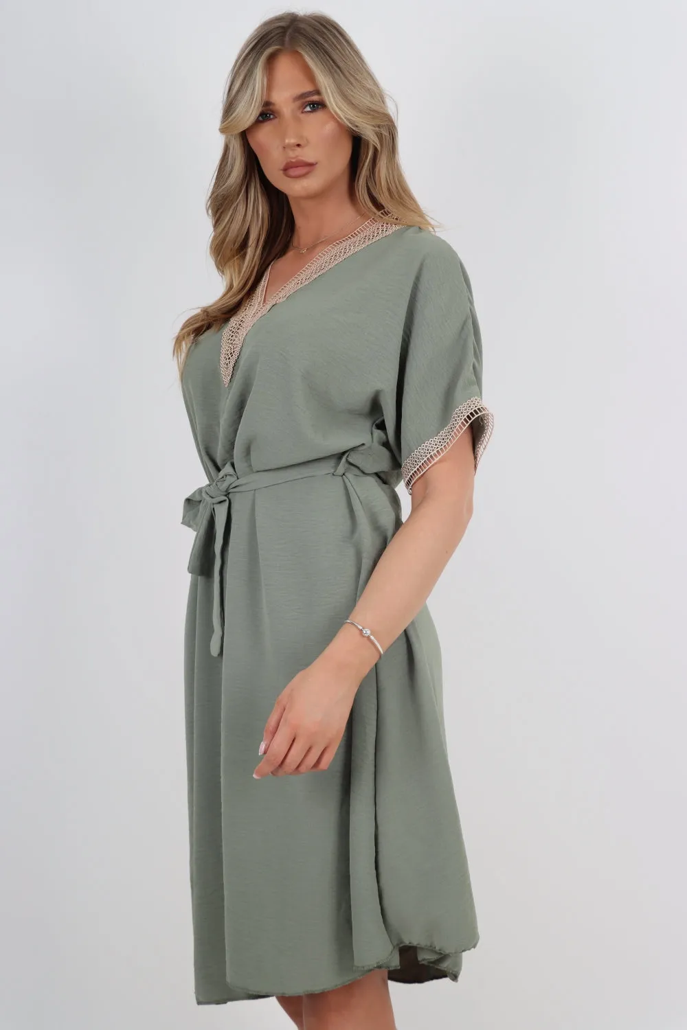 Made In Italy Casual Midi Dress