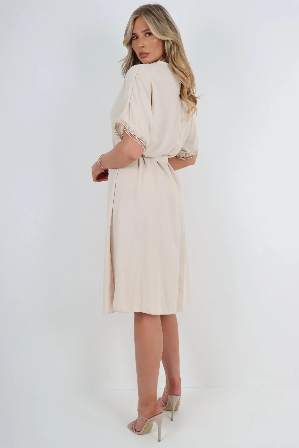 Made In Italy Casual Midi Dress