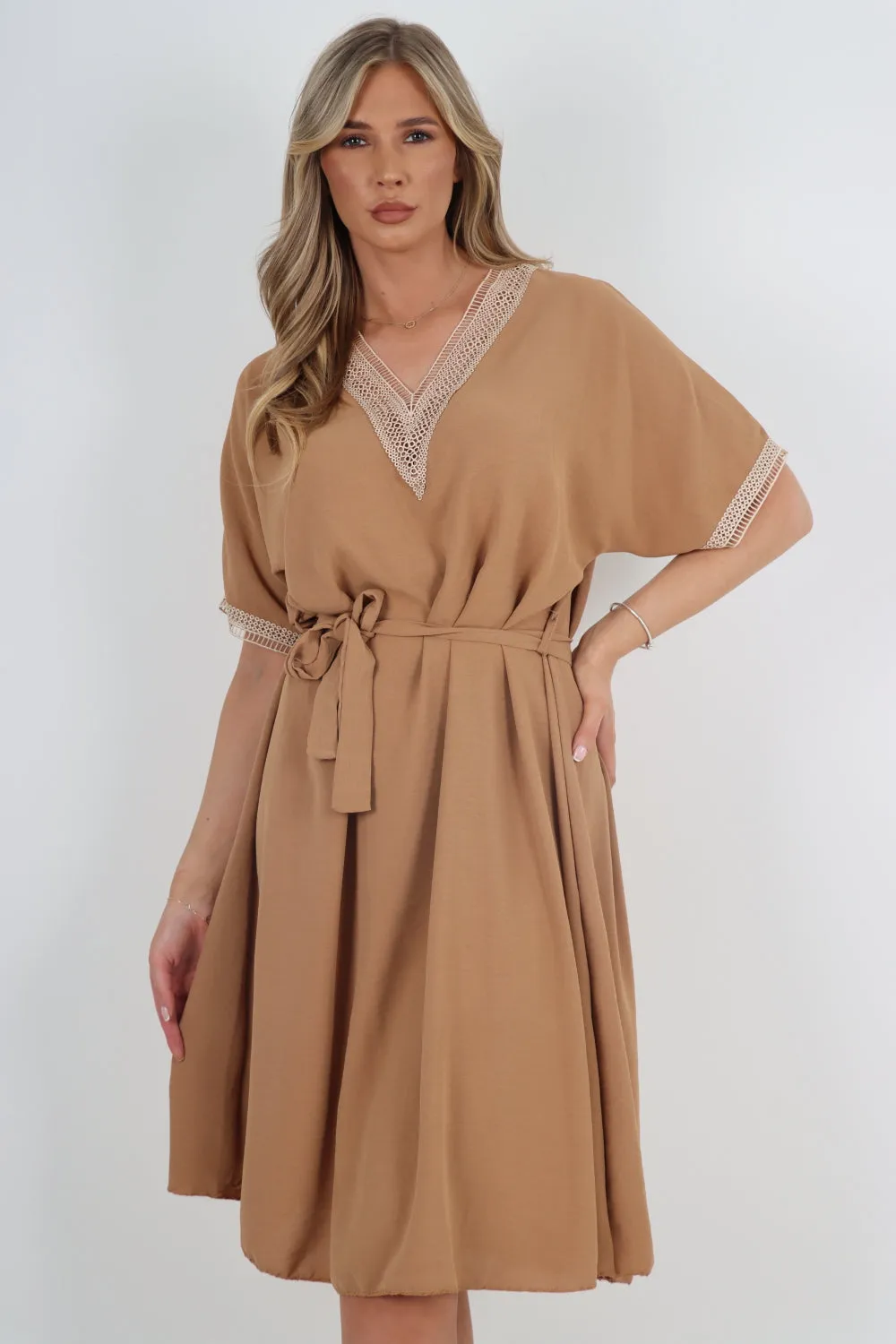 Made In Italy Casual Midi Dress