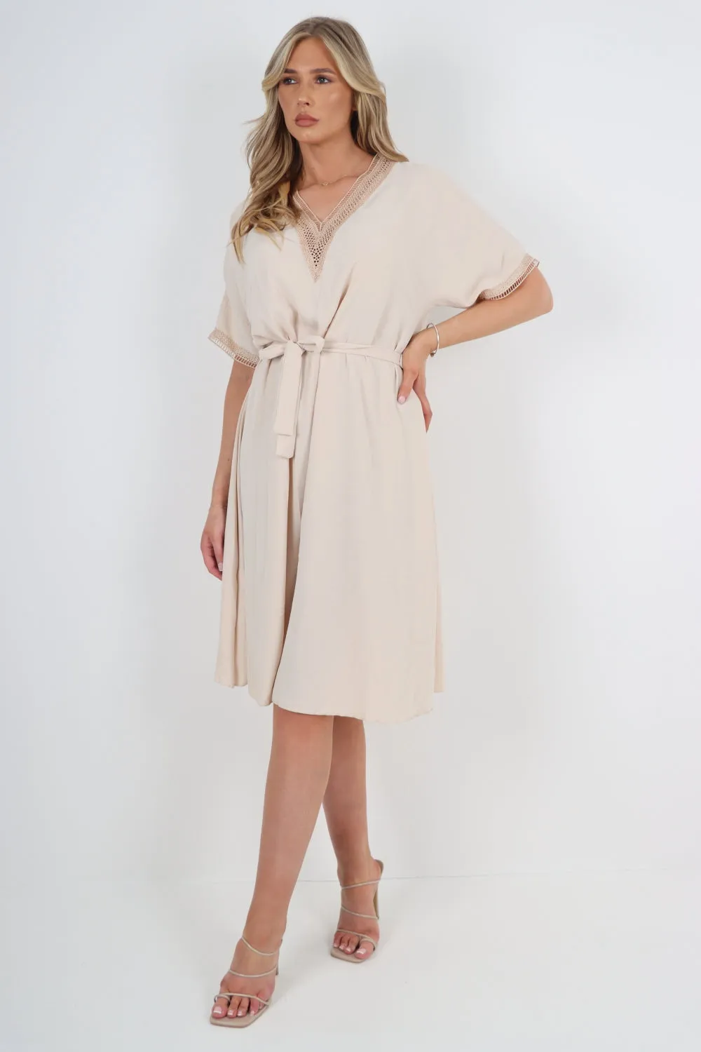 Made In Italy Casual Midi Dress