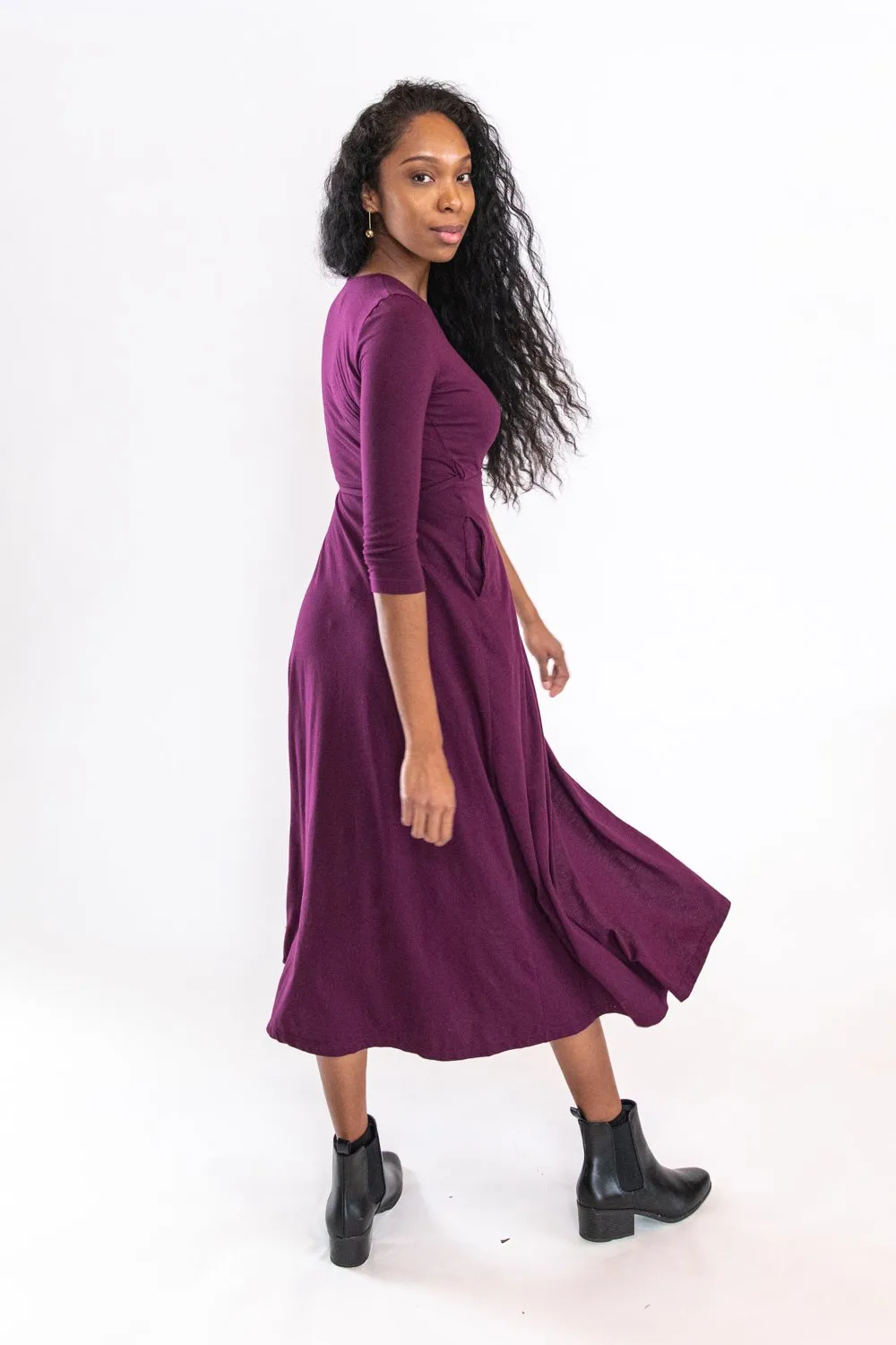 Marah Maxi Wrap Dress