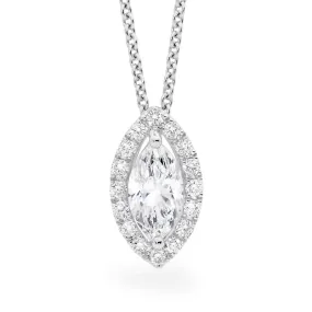 Marquise Diamond Necklace