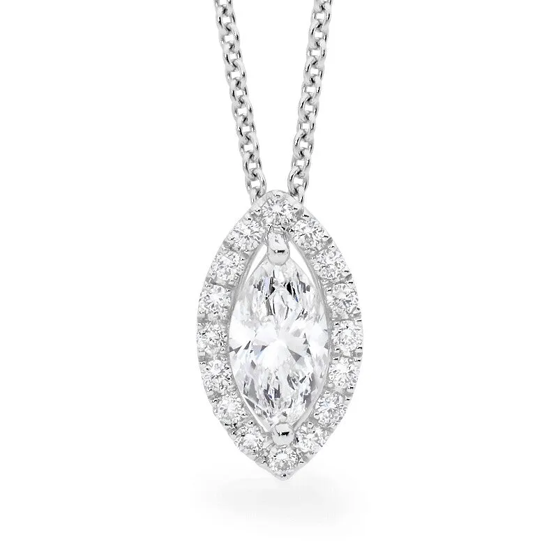 Marquise Diamond Necklace