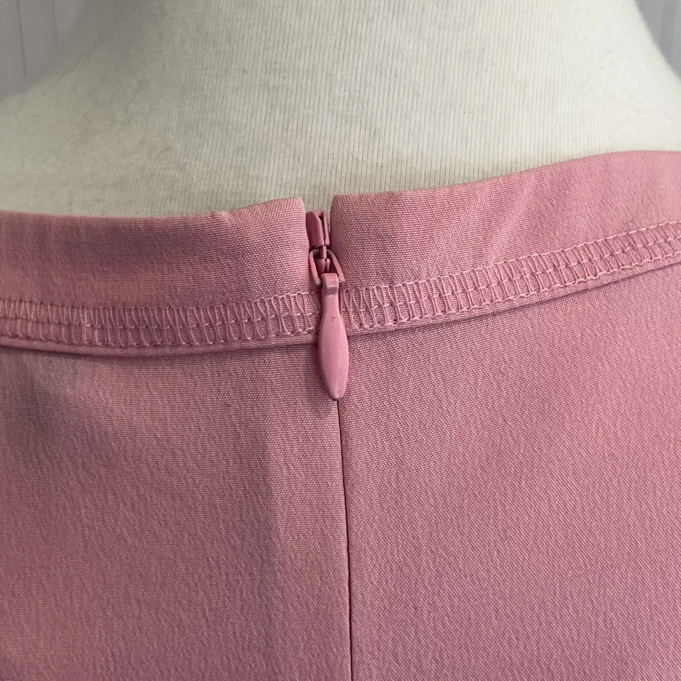 Me&Em Bubblegum Pink Seam Detail  Baseball Style Blouse S