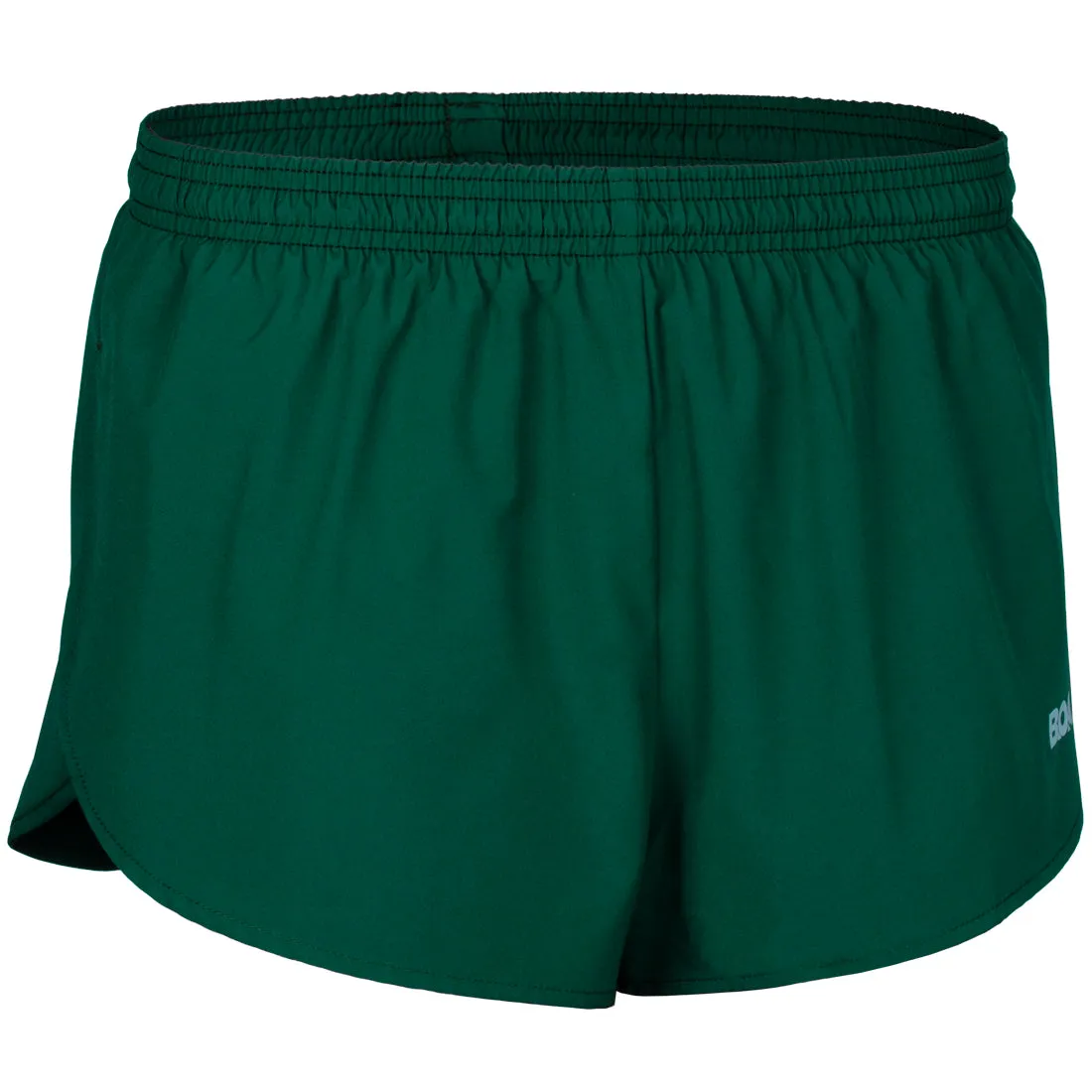 Men's 1" Elite Split Shorts- Forest