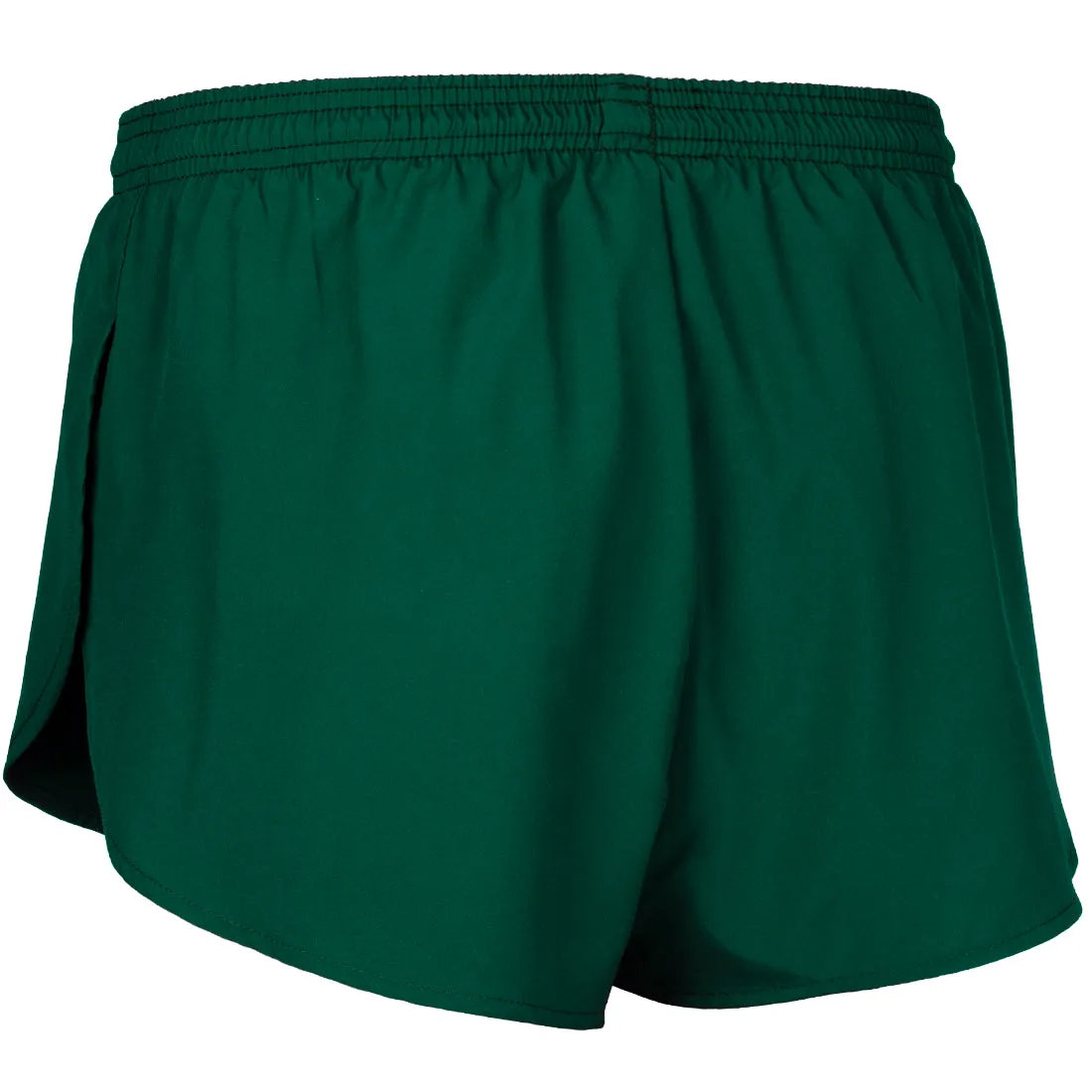 Men's 1" Elite Split Shorts- Forest