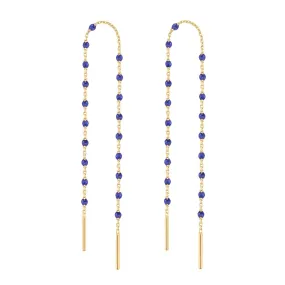 Mini Gigi Lapis earrings, Yellow Gold