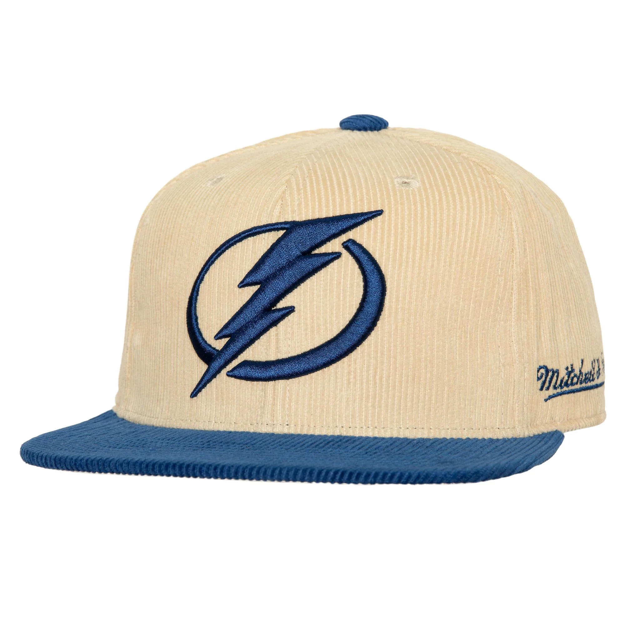 Mitchell & Ness NHL Tampa Bay Lightning 2-Tone Corduroy - Dynasty Fitted