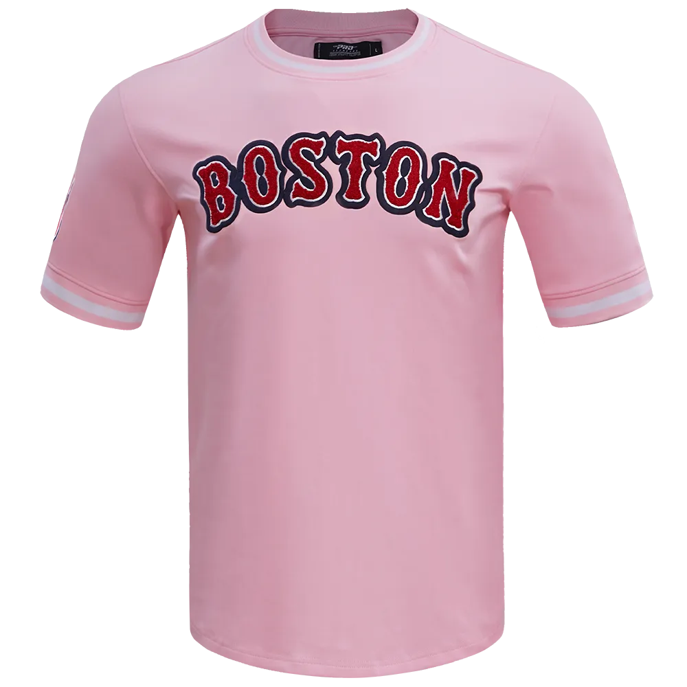 MLB BOSTON RED SOX CLASSIC CHENILLE MEN'S TOP (PINK)