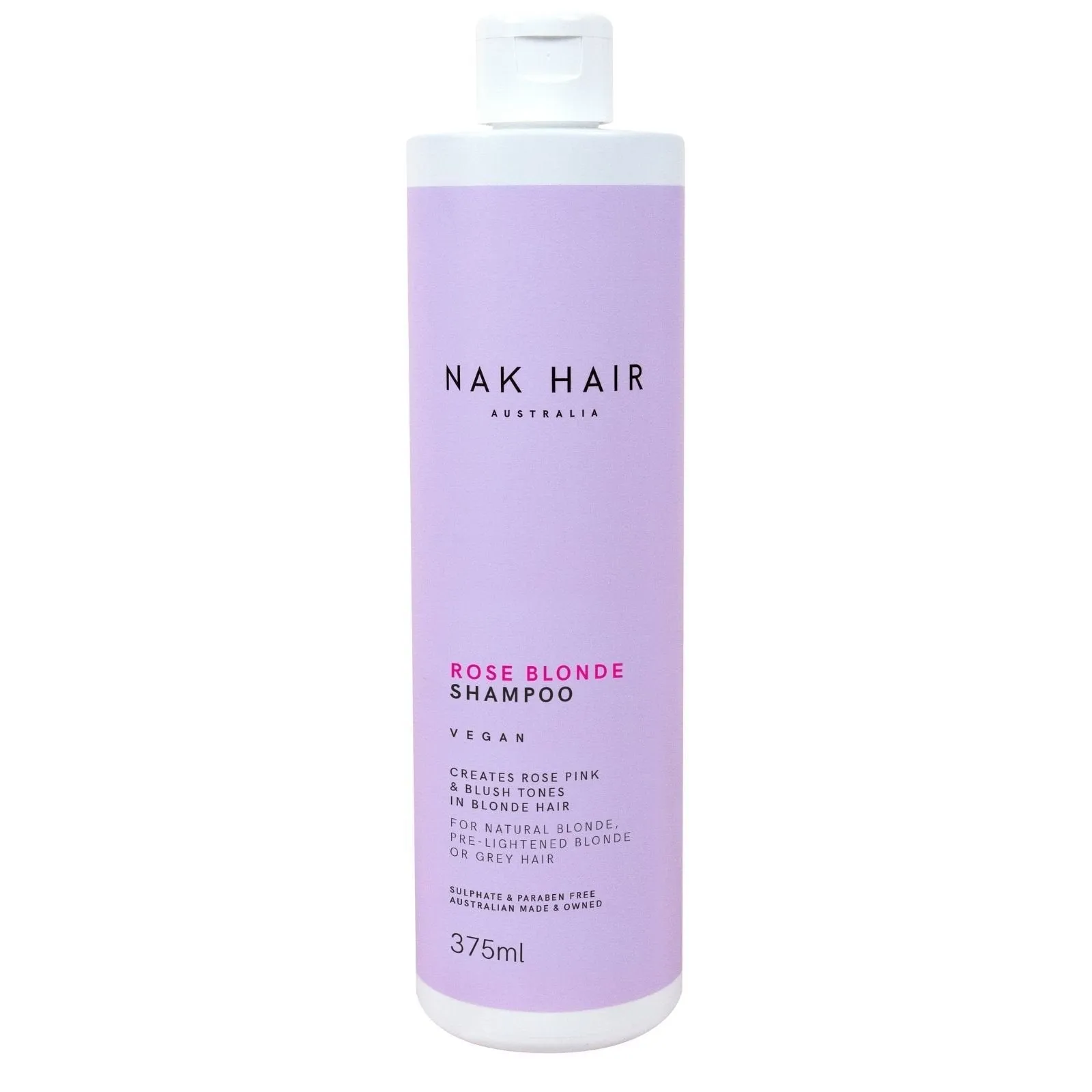 NAK | Rose Blonde Shampoo 375ml