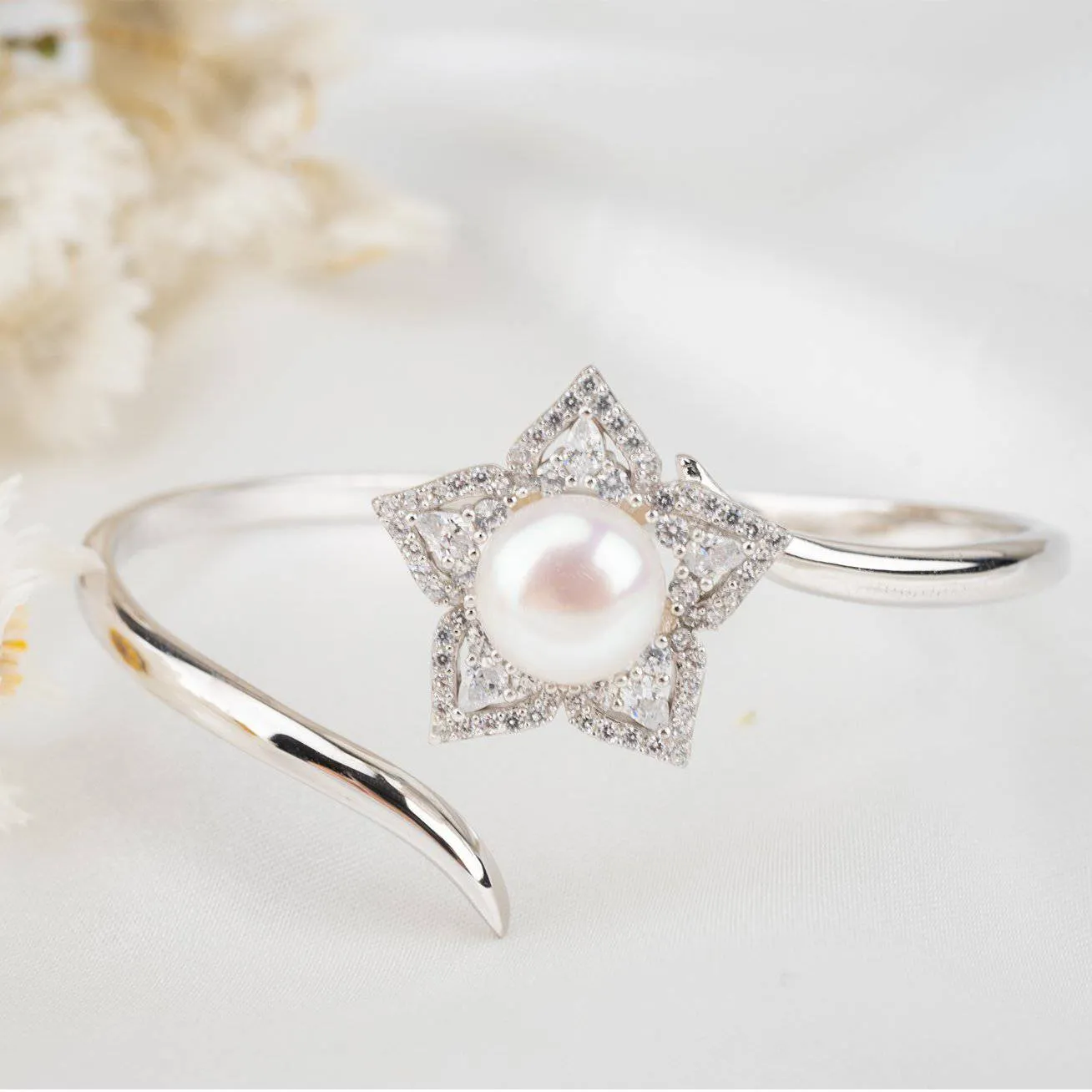 Ocean Star Freshwater Pearl Bracelet WB00021