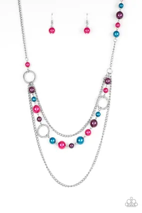 Paparazzi Party Dress Princess - Multi Necklace