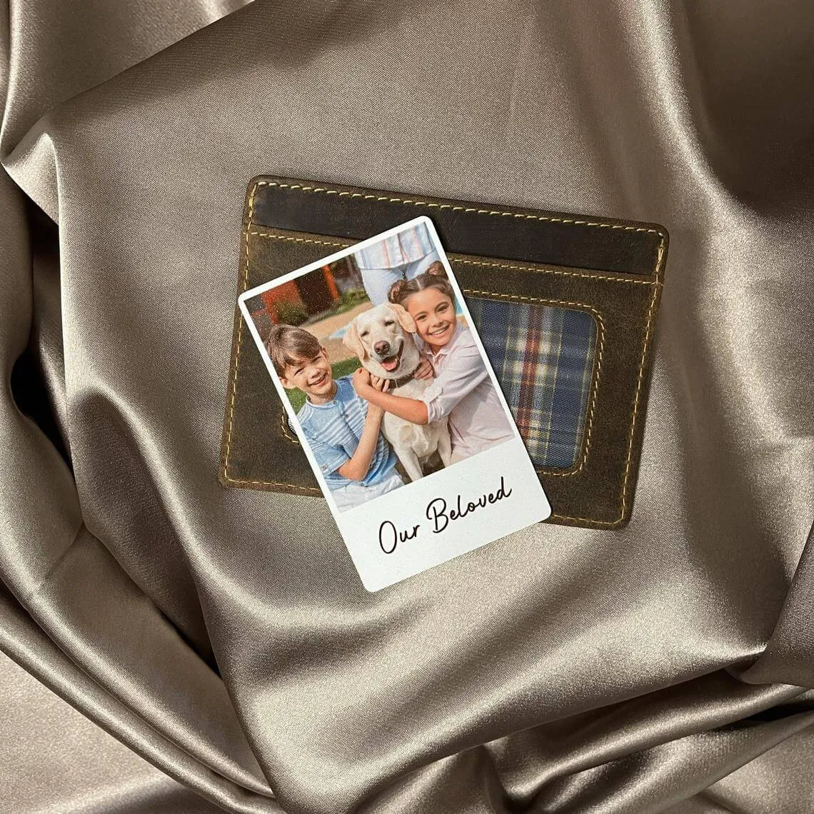 Personalised Photo Wallet Card Inserts , Polaroid- KALGHI