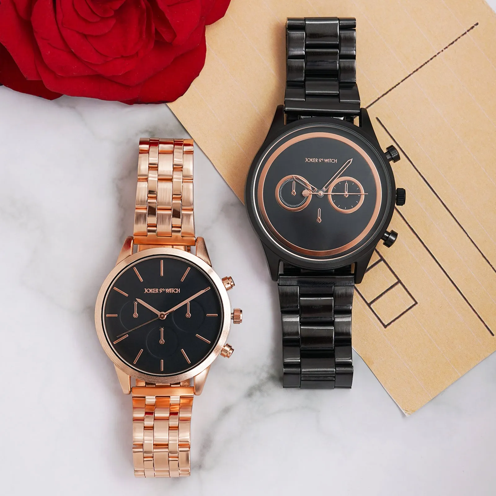 Pete & Ariana Couple Watches