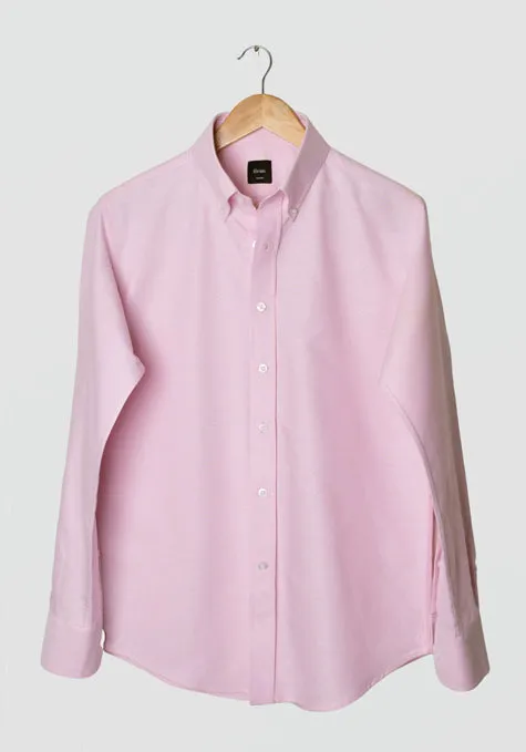 PINK PINPOINT OXFORD SHIRT