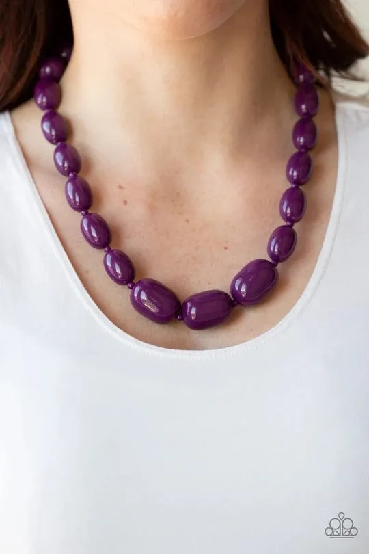 Poppina?? Popularity Purple-Necklace