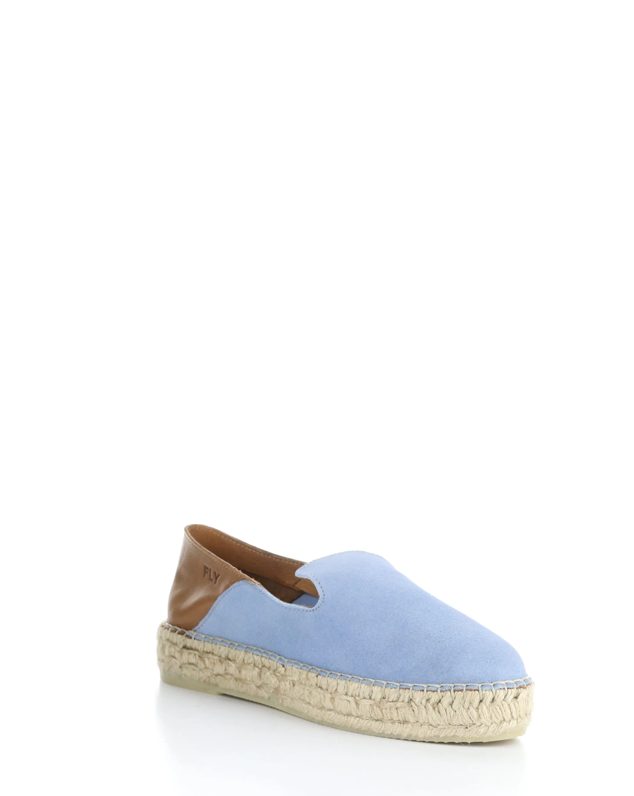 PULY522FLY 000 SKY BLUE/TAN Round Toe Shoes