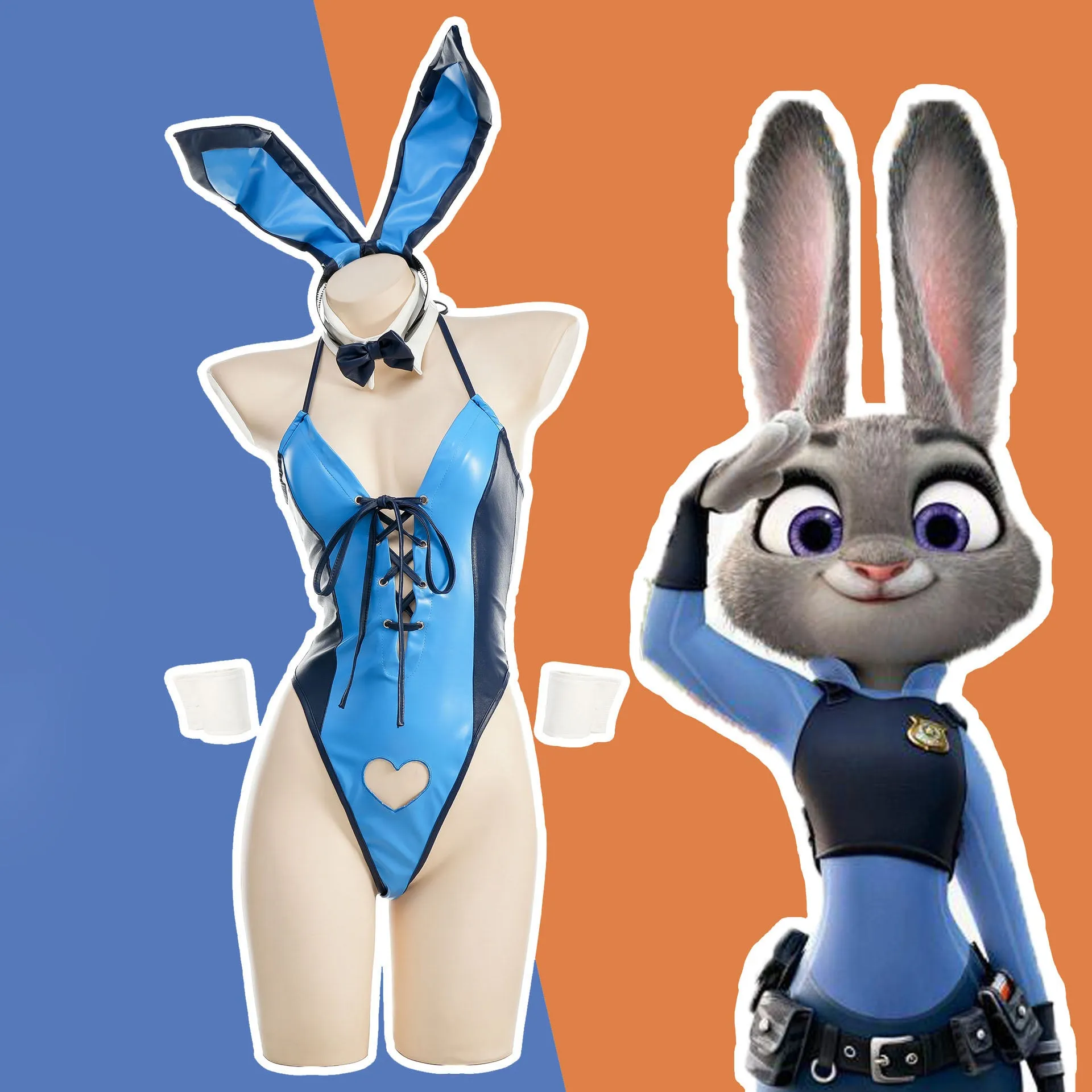 "Judy Hopps" Bunny Bodysuit