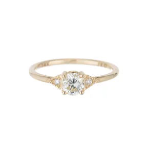 Round Diamond Deco Ring