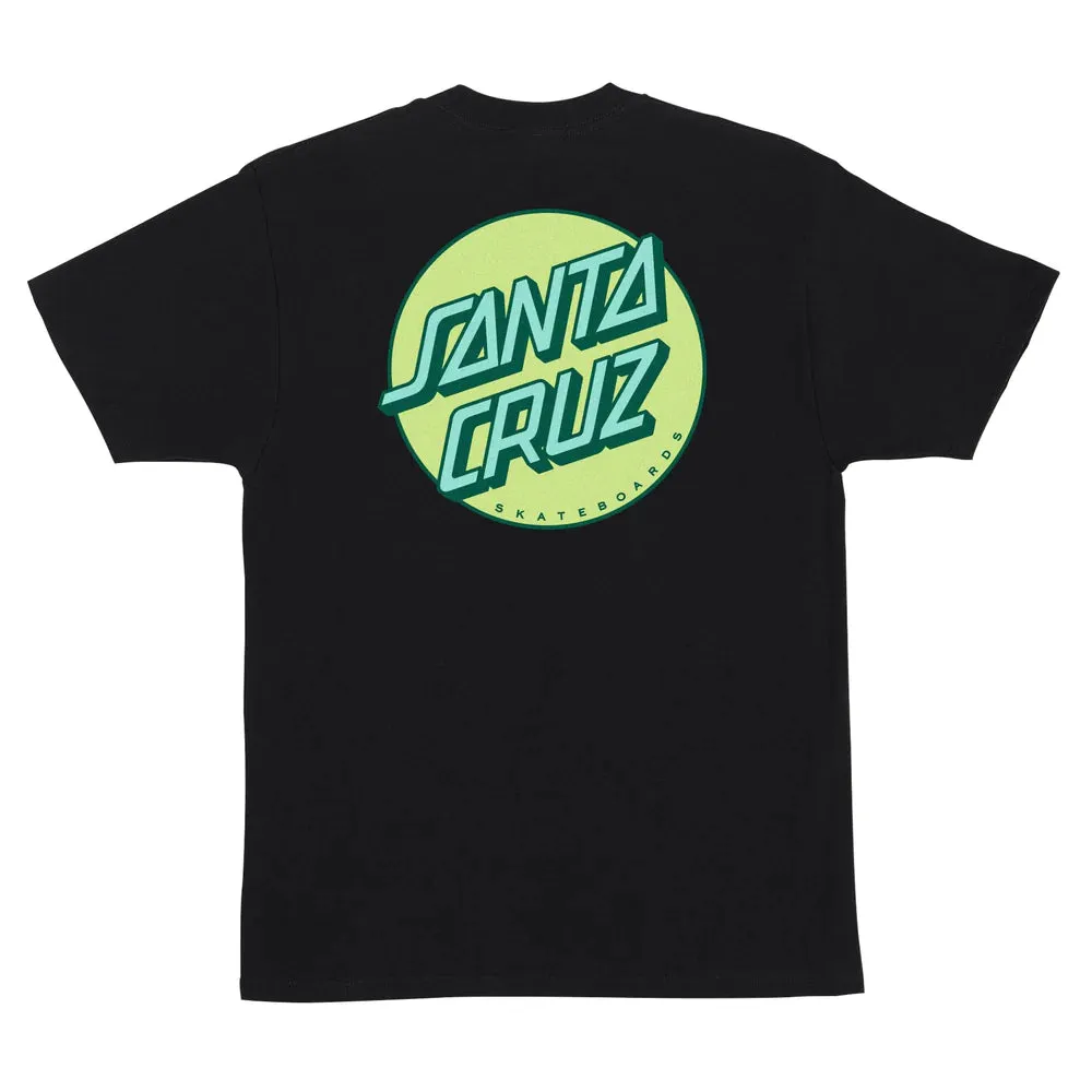 SANTA CRUZ Other Dot Mens Graphic T-Shirt - Black