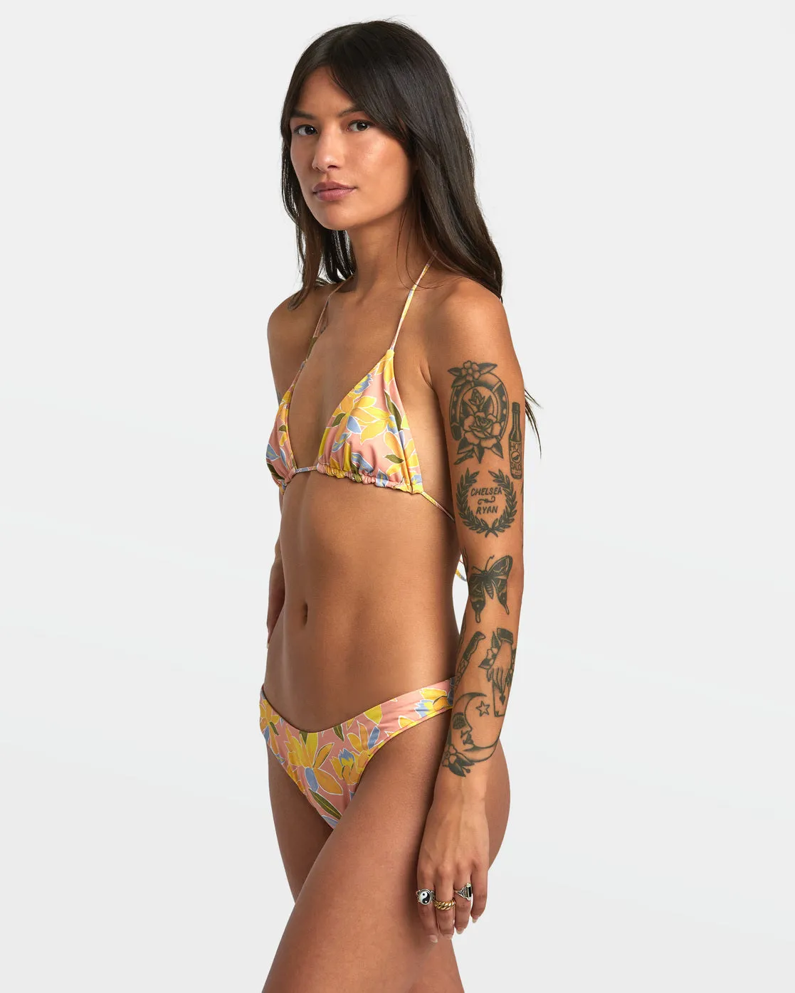 Sunkissed Slide Reversible Triangle Bikini Top - Lilikoi