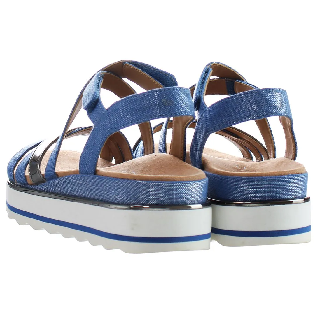 Vionic Kellyn Blue Womens Sandals