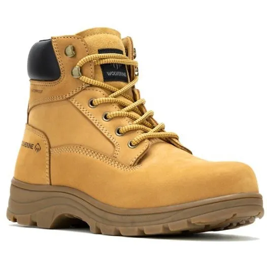 Wolverine Men's Carlsbad Steel Toe WP Work Boot - Wheat - W230065