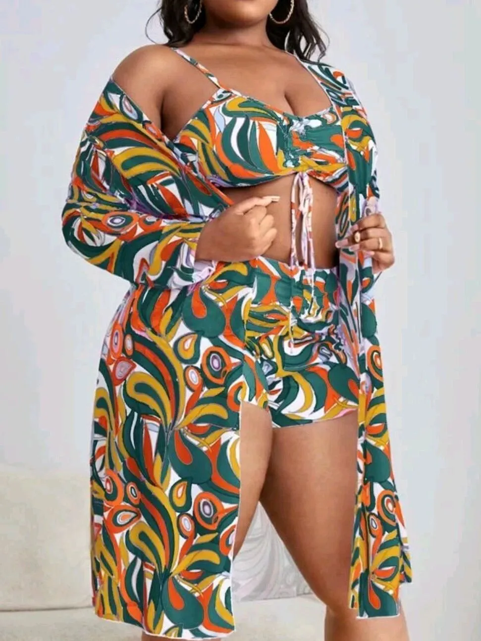 Women Shorts-2 Piece Set