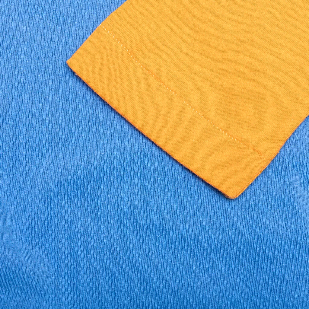 Women's Bi-Color T-Shirt - Blue/Yellow