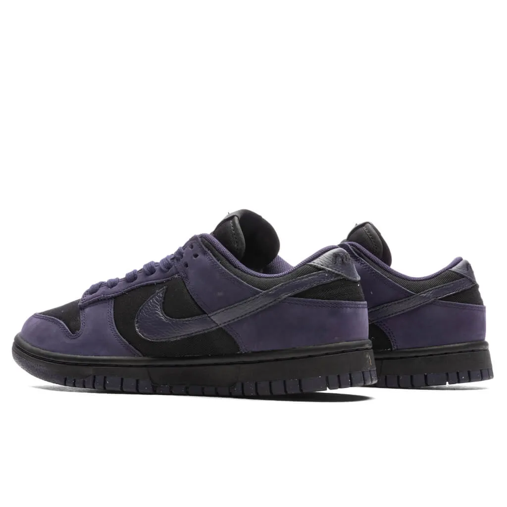 Women's Dunk Low Ink Purple - Black/Purple Ink