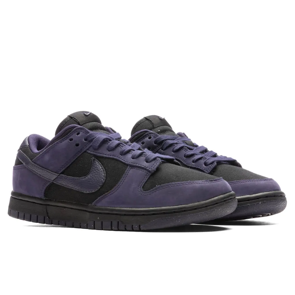 Women's Dunk Low Ink Purple - Black/Purple Ink