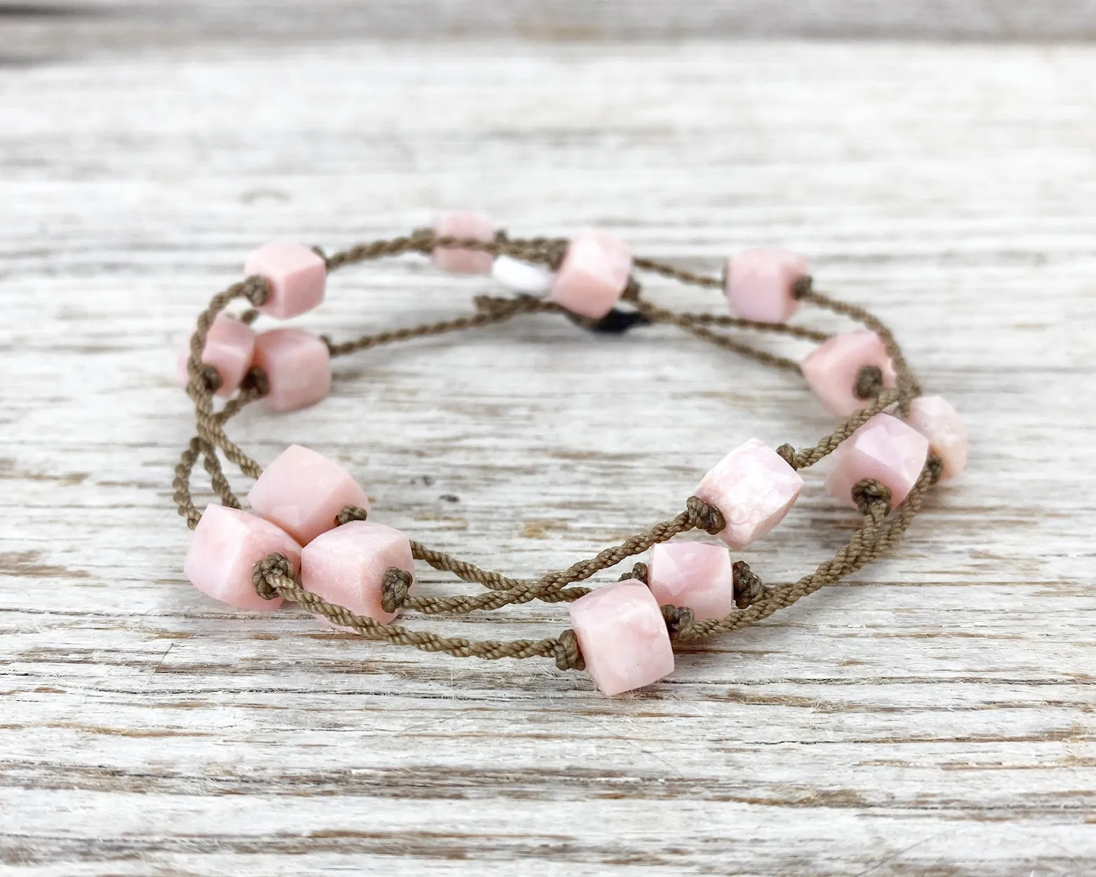 Wrap-0421-Pink Opal Cube Petite